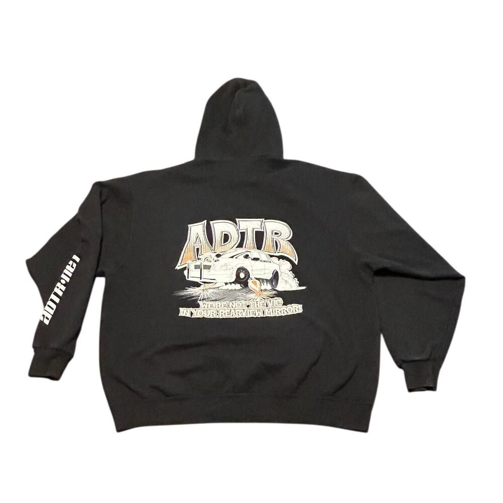 Vintage A Day To Remember ADTR Car Hoodie Plot To Bomb the Pantera Sz XL P2P 24